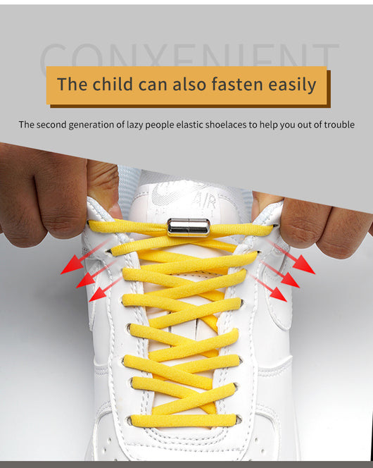 Cordones Elásticos sin Nudo con Cierre Metálico para Niños y Adultos - Image 32