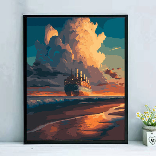 Cuadro Digital Tiangong - Pintura Decorativa Colorida - Image 10