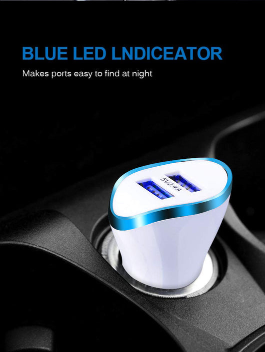 Cargador de Auto Dual USB de Alta Velocidad - Image 2