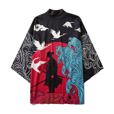 Kimono de tres cuartos versátil y elegante - Image 14