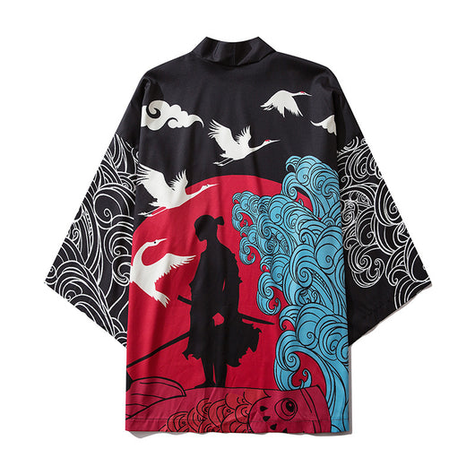 Kimono de tres cuartos versátil y elegante - Image 14