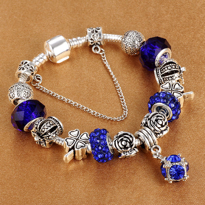 Pulsera de Cristal DIY Ajustable - Abalorios Europeos para Personalizar - Image 8