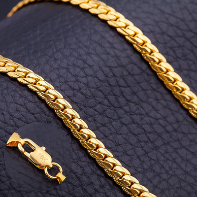 Cadena de Oro 18K Eslabones de 5MM