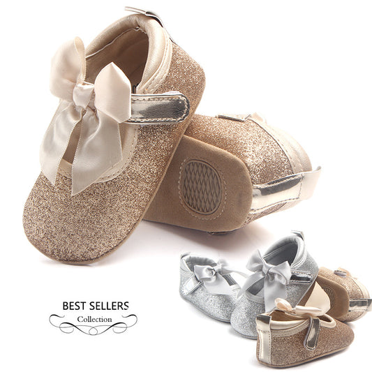 Zapatos Princesa para Bebé - Suela Blanda, 0-1 Años, Primavera-Otoño