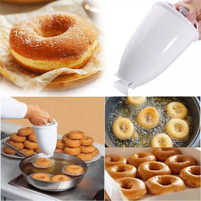 Molde de Plástico para Hacer Donas Caseras - Kit DIY Creativo
