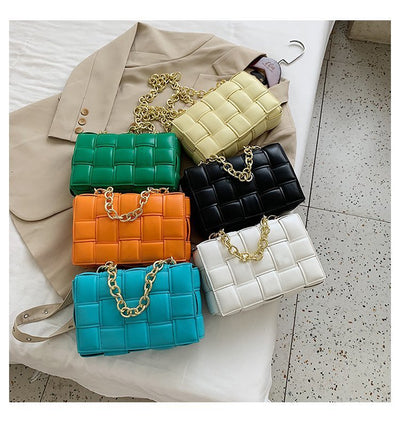 Bolso Bandolera Rombos Elegante Multiuso