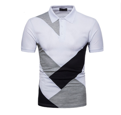 Playera Casual de Hombre con Costuras Decorativas
