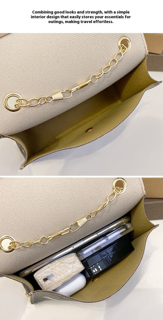 Bolso Crossbody Cuadrado Pequeño con Cadena y Detalle de Borla - Diseño Bicolor Elegante - Image 33