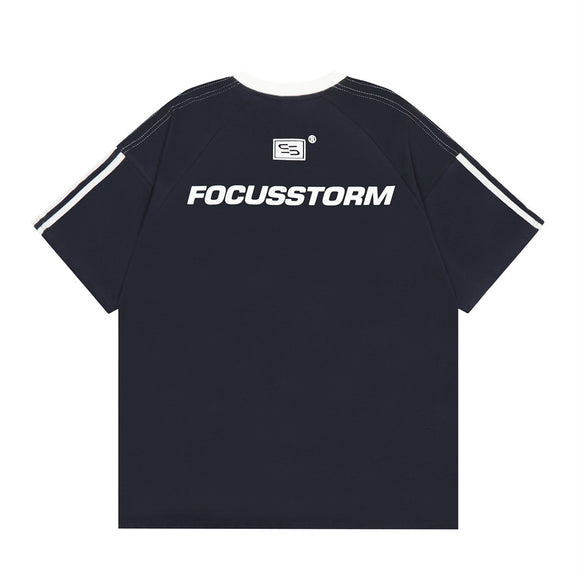 Camiseta Manga Corta con Estampado Creativo para Hombre