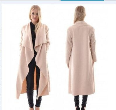 Chaqueta Cardigan Larga Irregular con Efecto Explosivo - Image 11