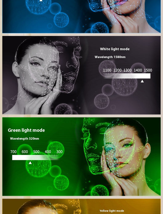 Mascarilla LED de 7 Colores para Tratamiento Facial en Casa - Image 9