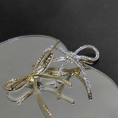 Pasador de Cabello con Lazo de Perlas y Diamantes - Image 15