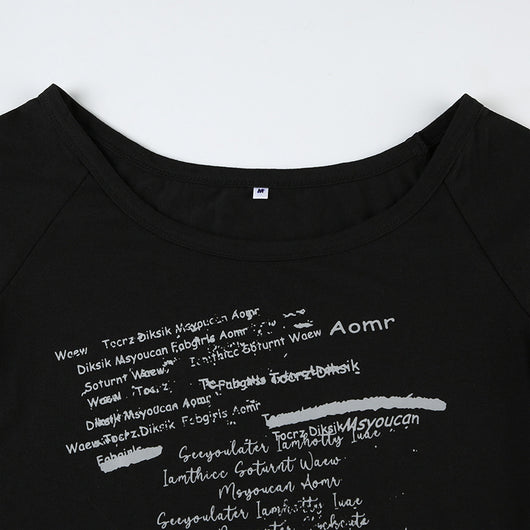 Blusa Suelta de Manga Corta con Cuello Redondo e Impresión Floral - Image 22