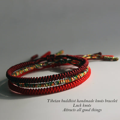 Nudo Chino Tradicional con Cuerda Roja - Amuleto de Buena Fortuna - Image 2