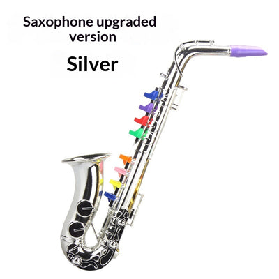 Set de Instrumentos Musicales Infantiles: Saxofón Octava, Trompa Francesa y Banda de Juguete - Image 11