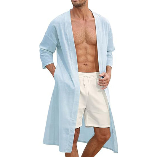 Camisa Casual Holgada para Hombre Talla Grande - Image 10