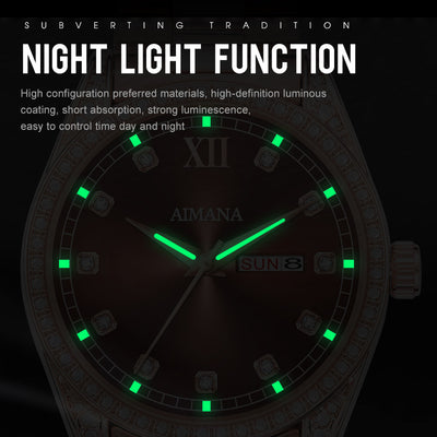 Reloj de Mujer Diamond Disc Cuarzo Serie Log - Image 3