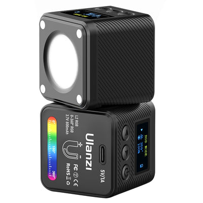 Luz de Relleno Magnética Mini LED Full Color con Batería de Litio - Image 6