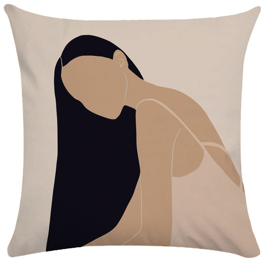 Funda de Almohada con Diseño Abstracto Femenino - Image 39