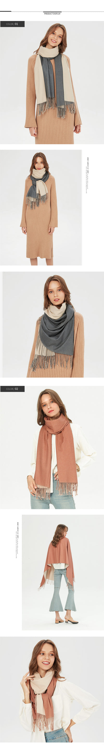Pashmina Reversible de Microfibra Premium - Image 23