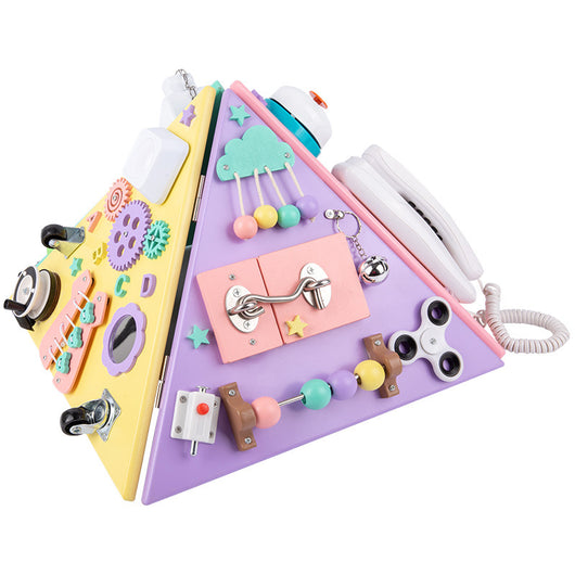 Tablero Didáctico Piramidal de 4 Lados para Niños - Image 10