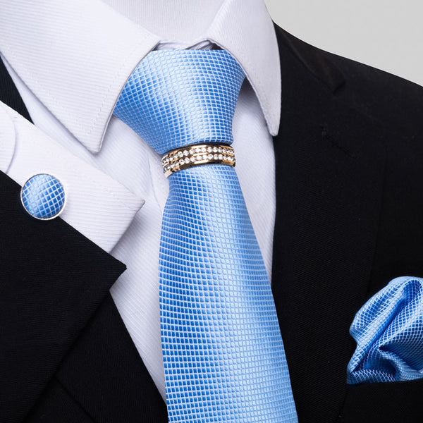Corbata Casual para Hombre con Rayas Multicolores y Estampado Floral