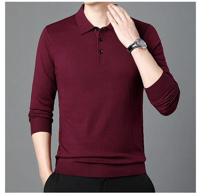 Suéter de Cuello Alto Tejido para Hombre - Colección Invierno - Image 17