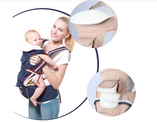 Cargador de Cadera para Bebés Transpirable - Cuatro Estaciones - Image 4