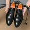 Zapatos de Cuero Elegantes con Cordones - Estilo Formal y Casual