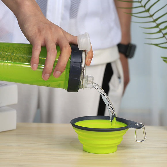 Comedero y Bebedero Portátil para Mascotas