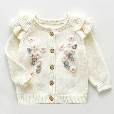 Enterizo Bordado para Bebé Otoño Invierno Estilo Princesa - Image 3