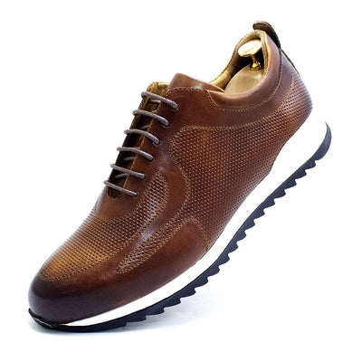 Zapatos Casuales de Cuero Genuino con Suela Reforzada y Diseño Texturizado - Image 13