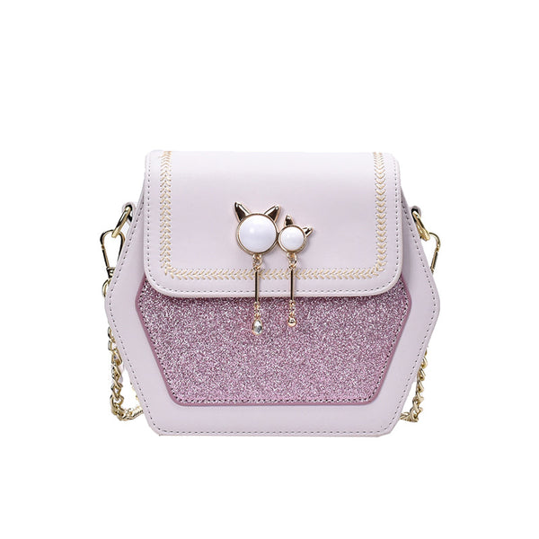 Bolso Bandolera Asimétrico Estilo Coreano