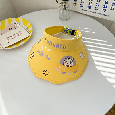 Sombrero de Sol para Niños con Volantes y Protección UV de Dibujos Animados - Image 9