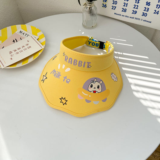 Sombrero de Sol para Niños con Volantes y Protección UV de Dibujos Animados - Image 9