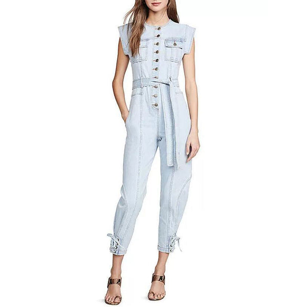Pantalones con Lazada Frontal