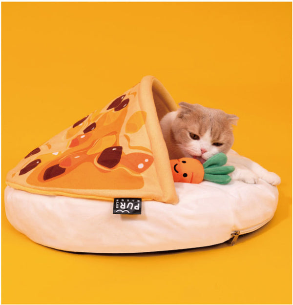 Cama Térmica Desmontable para Mascotas con Diseño Curry