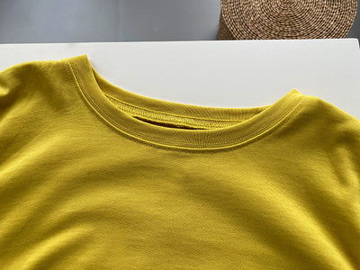 Camisetas Plisadas con Mangas Cortas para Mujer - Image 7
