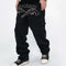 Pantalones Vaqueros Bordados Estilo Oeste para Hombre