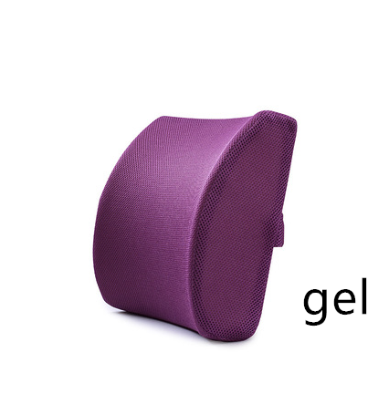 Cojín Lumbar Ergonómico de Malla Transpirable con Memoria de Espuma para Auto y Oficina - Image 9
