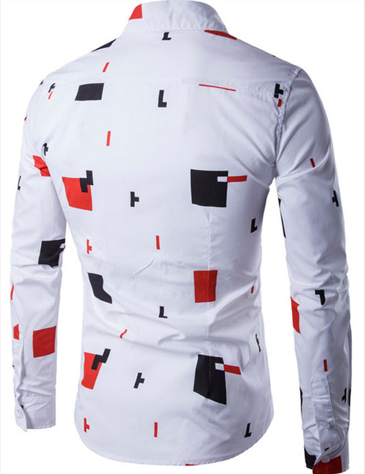 Camisa Casual de Manga Larga para Hombre - Image 2