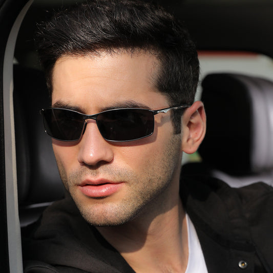 Gafas Deportivas Polarizadas con Marco Metálico