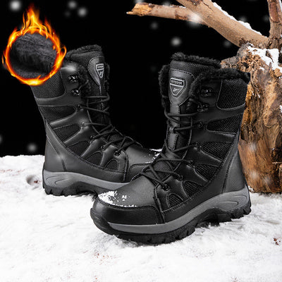 Botas Militares Invierno Plus de Terciopelo para Hombre - Cálidas y Resistentes - Image 13