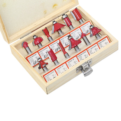 Juego de 12 Fresas para Carpintería y Trabajo en Madera - Image 6