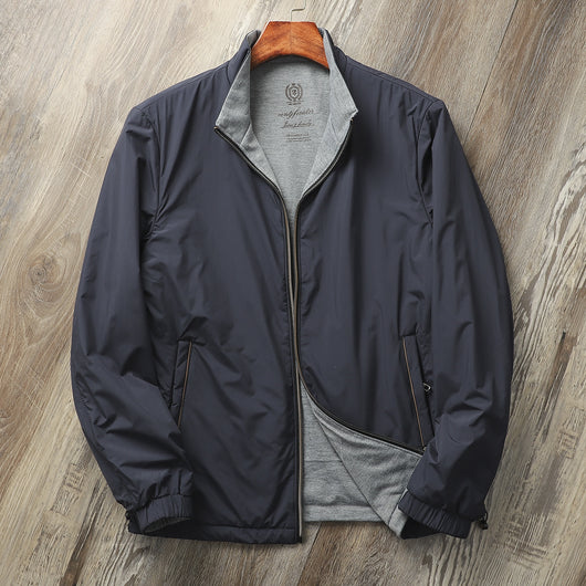Chaqueta Business Casual Premium para Hombre con Cuello de Pie - Image 7