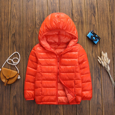 Abrigo Acolchado Infantil Ligero con Capucha - Chaqueta de Invierno en Algodón - Image 14