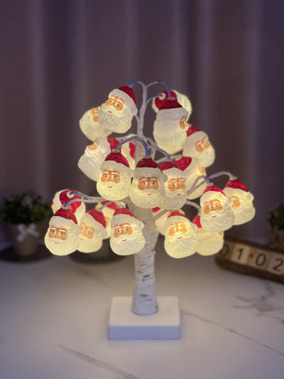 Luz LED Árbol de Abedul Plateado - Decoración Navideña Colgante - Image 10