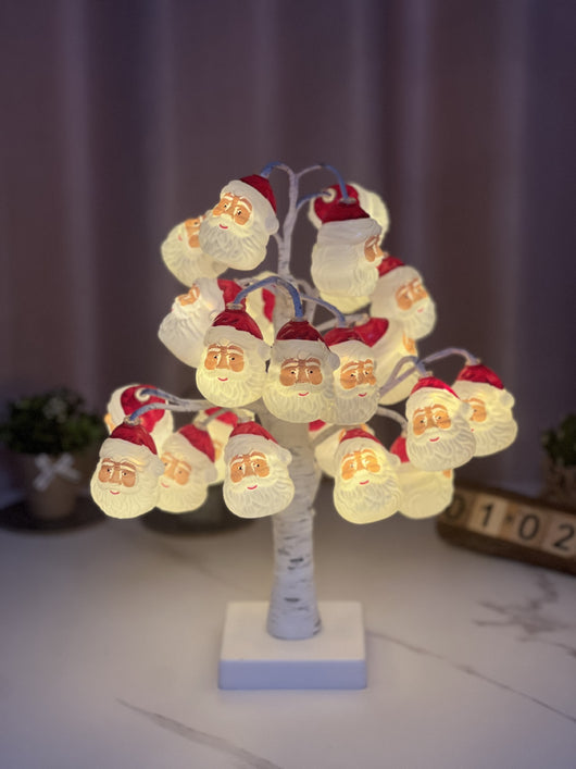 Luz LED Árbol de Abedul Plateado - Decoración Navideña Colgante - Image 10