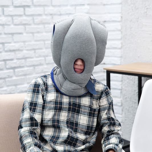 Almohada de Viaje Portátil con Soporte para la Cabeza