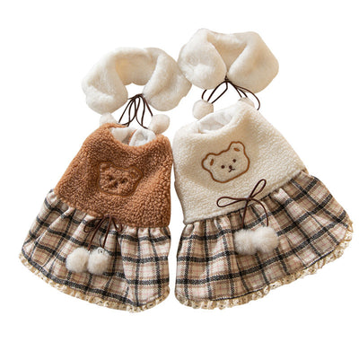 Vestido Infantil Osito Adorable con Diseño de Cachorro - Image 11